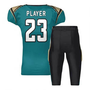 Uniformes de fútbol americano Unisex personalizados de primera calidad Técnicas impresas transpirables de talla grande para adultos - Product Image 2