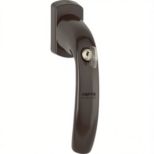 Poignée de fenêtre en aluminium HOPPE 0810SVS/U10 35mm F8707/Marron foncé verrouillable pour tringles à rideaux, rails et accessoires de New York - Product Image 3