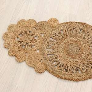 Manteles de yute y Cuerda de alta calidad con patrones antiguos disponibles a una excelente tarifa premium - Product Image 3
