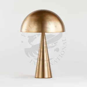 카스트 알루미늄 골드 럭셔리 플로어 램프/장식 인도 테이블 램프