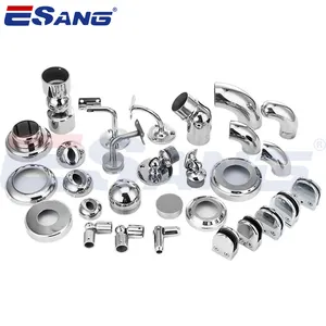 ESANG Railing Accessories Manufacturers Stainless Steel 304 Glass Fittings Handrail Brackets For Stairs