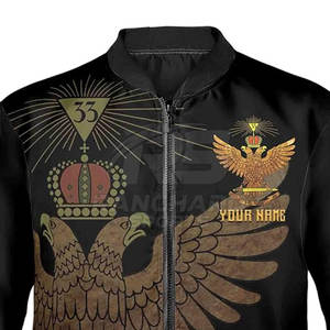 เสื้อแจ็คเก็ตฟรีเมสันแบบเป็นทางการ ปักลายสมาคม สำหรับการประชุม เสื้อแจ็คเก็ตฟรีเมสันสำหรับผู้ชาย - Product Image 4