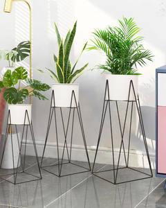 Macetas y macetas de excelente calidad, acabado decorativo para decoración de hogar y boda, macetas de Metal, decoración de plantas verdes - Product Image 5