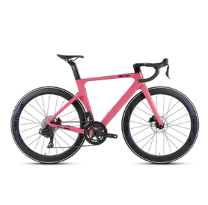 Nouveau vélo de route en fibre de carbone de qualité DIY R15Pro avec vitesses sans fil à 24 vitesses, roues 700C, freins à disque, personnalisation OEM - Product Image 3