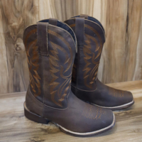 Bottes de cowboy pour hommes Bottes de cowboy western en cuir de vache personnalisées de qualité supérieure Bottes pour hommes