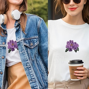 Patchs brodés légers de haute qualité, design uni, options personnalisées thermocollantes pour la décoration de vêtements - Product Image 5