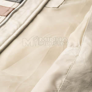 Veste en cuir enduit pour homme, style tendance, avec logo personnalisable sur le devant, veste d'hiver de haute qualité - Vente en gros, best-seller - Product Image 6