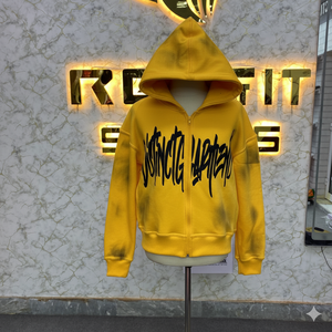 Top Qualité Logo Privé Le Plus Demandé Fermeture Éclair À Capuche Puff Imprimé Fabriqué En Usine Pas Cher Prix Hoodies Hommes Hommes Hoodies - Product Image 6