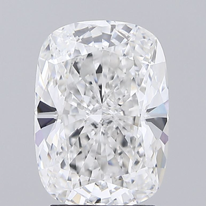 Diamante Cultivado en Laboratorio de 3.11 Ct, Corte Cojín, Color E, Certificado IGI, Claridad VVS2, Marca Rising Diamond, Anillo de Compromiso Personalizado - Product Image 1