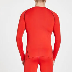 Camiseta de compresión OEM para hombres, entrenamiento deportivo, gimnasio, entrenamiento, camisetas atléticas, camisetas de compresión de entrenamiento para hombres - Product Image 3