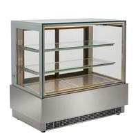 Vitrinas de Vidrio para Panadería, Vitrina Comercial para Pasteles, Mostrador Refrigerado para Postres