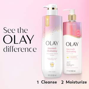 Loción Corporal Olay con Ácido Hialurónico, Nutritiva, Hidratación 24H, Absorción Rápida, Vitamina B3, Para Todo Tipo de Piel, 17 fl oz - Product Image 3