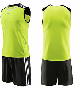 ชุดวอลเล่ย์บอลสำหรับผู้ชายเสื้อผ้าวอลเลย์บอลพิมพ์โลโก้ชุดเล่นกีฬาโพลีเอสเตอร์แห้งเร็วทำจากผ้าโพลีเอสเตอร์ - Product Image 2