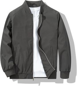 Veste bomber universitaire unisexe de haute qualité sur mesure en gros, 100% coton, logo personnalisé, devant imperméable, coupe-vent, prix bas - Product Image 1