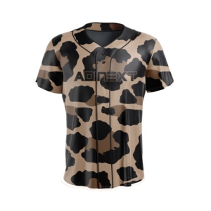 Vente en gros 100% maillot de baseball en maille de polyester vêtements de sport respirants à sublimation personnalisée style de chemise vierge bon marché pour softball - Product Image 5