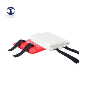 Couverture de secours en fibre de verre de type traction, couverture anti-incendie pour voiture 1000 ℃   Couverture anti-feu à vendre - Product Image 1