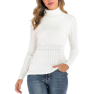 Ropa de invierno Moda Jersey Suéteres de manga larga de punto Suéteres de mujer de la mejor calidad - Product Image 1