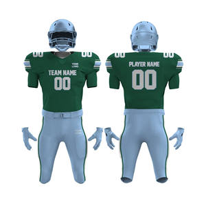 Maillots de football américain durables et respirants à manches courtes |   Équipement d'entraînement et de match pour usines OEM/ODM - Product Image 4