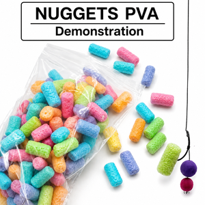 Nuggets de PVA de Colores, 2.5 Litros, Solubles en Agua, para Pesca de Carpa, Color Blanco - Product Image 4