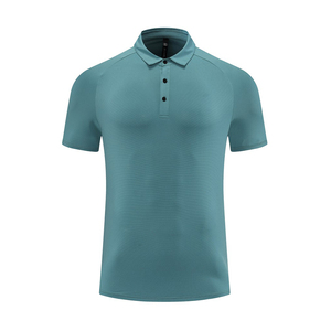 Nueva camiseta Polo deportiva 90% poliéster 10% Spandex Logo de sublimación personalizado de alta calidad Unisex para camiseta suave para hombres - Product Image 4