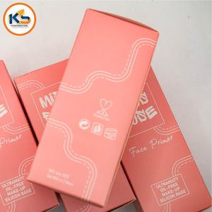 Boîtes en papier pliables écologiques personnalisées |   Emballage de logo décalé imperméable, lamination mate, gaufrage, apprêt pour les soins de la peau - Product Image 6