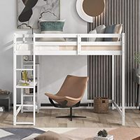 Litera para dormitorio escolar, marco de Metal, cama para dormir para estudiantes con escalera y barandilla para Hostal de escuela secundaria universitaria