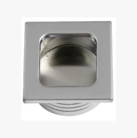 Tirador empotrado de acero inoxidable duradero moderno, puertas corredizas interiores comerciales personalizadas, armarios para dormitorio, cocina, sala de estar - Product Image 2