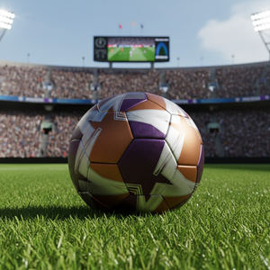 Balón de Fútbol Talla 5 Cosido a Máquina, Balón de Cuero Personalizable con Logotipo, Material de PVC y Goma - Product Image 5