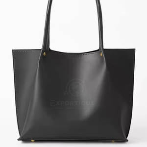 Sac fourre-tout en cuir, service OEM, prix de gros, best-seller, nouveau design 2025, couleur unie, polyester imperméable de haute qualité - Product Image 6