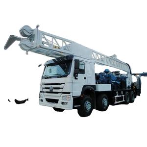 Camion de forage de puits Howo 12 roues d'occasion, équipement hydraulique 1000m - Product Image 4