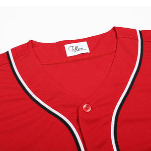 Maillot de baseball d'équipe en gros de haute qualité à la mode Chemises de baseball sur mesure Maillot de baseball sublimé - Product Image 3