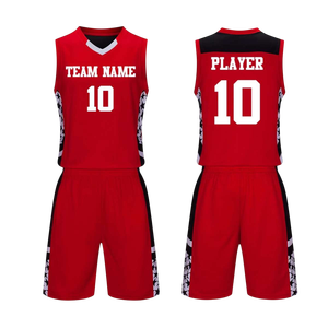 Uniforme de basket-ball professionnel grande taille avec nom et numéro personnalisés, vêtements d'équipe respirants, haute qualité, prix compétitif - Product Image 1