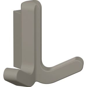 HEWI ดับเบิ้ลฮุค ซีรีส์ 477 แมตต์ อีลาสติก ทีพียู 95 สีเทาหิน สูง 69 มม. - Product Image 1
