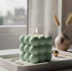 Bougie tendance BUBBLE parfumée, bougie de créateur haut de gamme, idéale pour les cadeaux de la Saint-Valentin, meilleur prix pour la vente en gros - Product Image 3