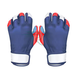 ถุงมือตีเบสบอลมืออาชีพน้ำหนักเบาใส่ได้ทั้งชายและหญิงหนัง PU นิ่มระบายอากาศได้ดีจับกันลื่นได้ใส่ได้ทั้งชายและหญิง - Product Image 1