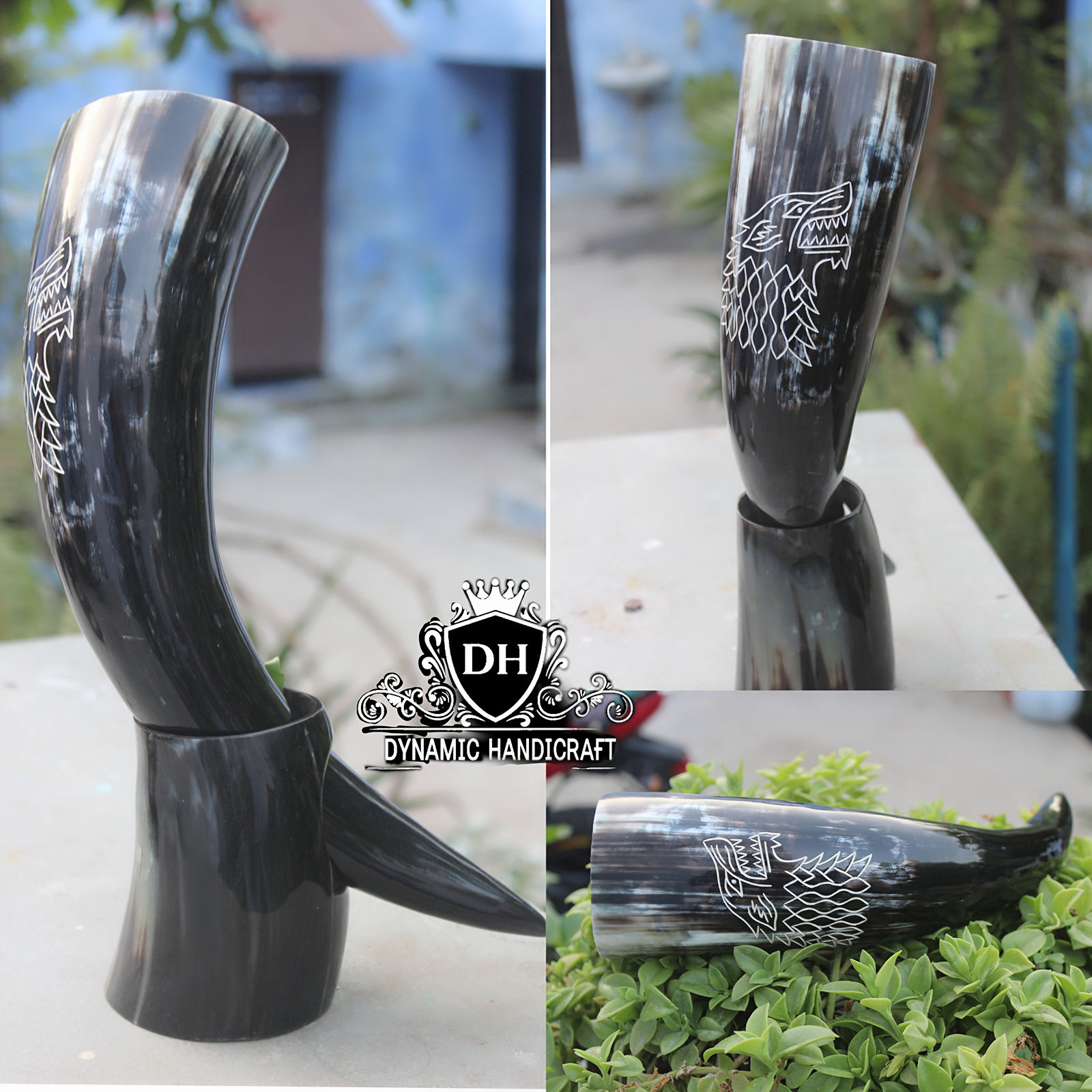 Natural Horn (Black / Brown / Mixed)