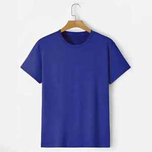 Camiseta de algodón de gran tamaño para Mujer | diseño de color sólido con mangas estándar textura suave transpirable diario - Product Image 5