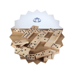 MEJOR VENTA 2024 JUGUETES EDUCATIVOS JUEGO DE DOMINO DE MADERA JUEGO DE INTERIOR JUEGOS FAMILIARES 51 PIEZAS DE VIETNAM - Product Image 1