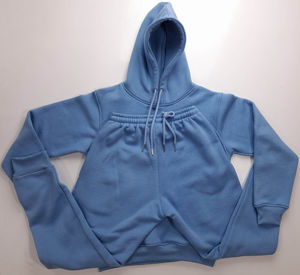 Ensemble de survêtement 2 pièces pour homme, bleu marine, à capuche, couleur unie, pantalon de sport et sweat-shirt, jogging, en 2026 - Product Image 3