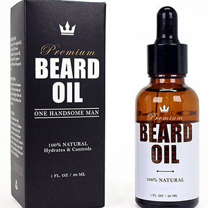 กล่องกระดาษแข็งกระดาษพร้อมโลโก้สำหรับผู้ชายฉลากน้ำมันเคราพิมพ์แบบกำหนดเอง - Product Image 5