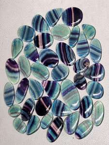 100% cabujones de fluorita de alta calidad, todas las formas y tamaños, piedras preciosas sueltas de fluorita para la fabricación de joyas a precio de fábrica - Product Image 4