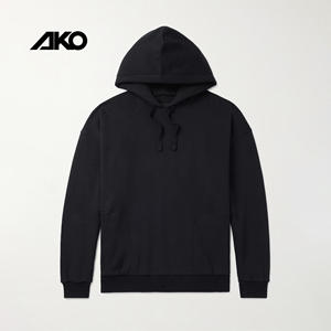 เสื้อฮู้ดดี้ผู้ชายแบบเรียบง่าย ดีไซน์สั่งทำคุณภาพสูง ผ้าฟลีซ 100% ผ้าฝ้าย สำหรับฤดูหนาว ราคาขายส่ง สไตล์สตรีทแวร์ โดย Ak - Product Image 1