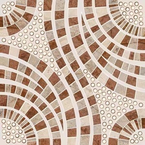 Le stationnement moderne d'argile de brique de série de poinçon couvre de tuiles la conception extérieure de finition de poinçon de 300x300mm - Product Image 6