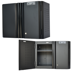 Armoire murale professionnelle 61 cm 01 niveaux coffre à outils en acier revêtu de poudre boîte de rangement personnalisable OEM pour mécanicien de garages - Product Image 1