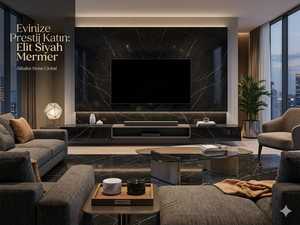 หินอ่อน Cem Marble CEM-P-43 หินออนิกซ์สีดำบริสุทธิ์ แผ่นหินขัดเงา ตัดตามขนาด สำหรับตกแต่งพื้น/ผนังภายนอก/ภายใน หินธรรมชาติ - Product Image 2