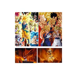 3D Poster Anime Pictures 3D Poster For Wall Decors Lenticular Anime Custom 30*40 Cm Decors Japanese Anime Painting