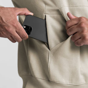 Sudaderas con Logotipo OEM de Alta Calidad, Sudaderas Lisas con Capucha para Hombre, Sudaderas Personalizadas de Algodón, Sudaderas de Invierno Lisas, Ropa Urbana - Product Image 5