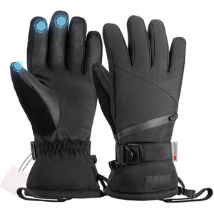 Gants de ski imperméables et chauds compatibles avec les écrans tactiles, gants d'hiver pour temps froid, hommes et femmes, ski, snowboard, activités de plein air - Product Image 1