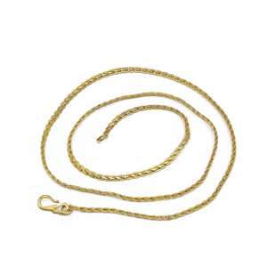 Collier à chaîne élégant en micro-plaqué or 14K, 18K, 24K, design de chaîne moderne, chaîne en laiton, colliers de mode - Product Image 1