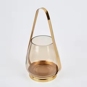 Portavelas Moderno y Elegante de Vidrio y Plástico de Alta Calidad, Otros Faroles para Decoración Navideña del Hogar - Product Image 1